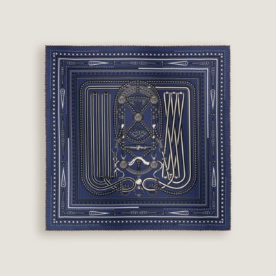 Grand Tralala bandana 55 - Black | Hermès Macau SAR